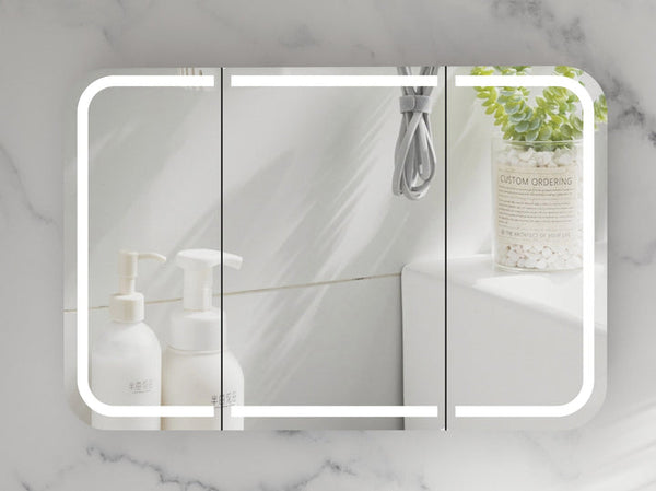Carysil Grand - LED Rectangle Shaving Cabinet 750/900/1200mm [42-C-7580/9080/12080RS-L / 42-2230]