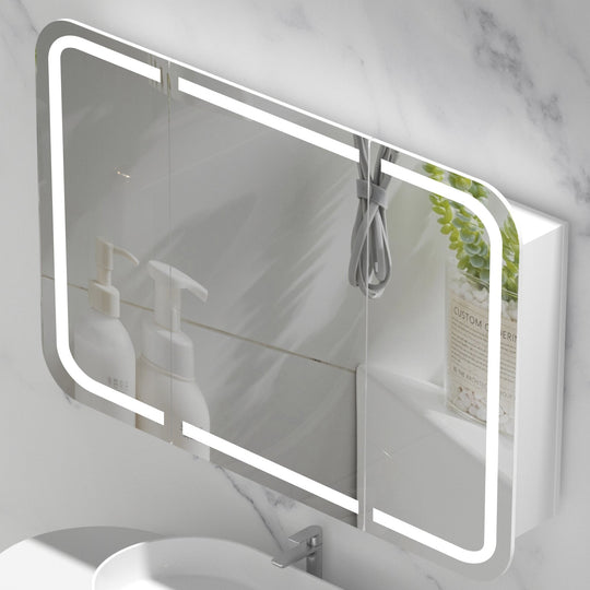 Carysil Grand - LED Rectangle Shaving Cabinet 750/900/1200mm [42-C-7580/9080/12080RS-L / 42-2230]