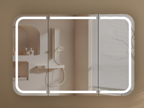 Carysil Grand - LED Rectangle Shaving Cabinet 750/900/1200mm [42-C-7580/9080/12080RS-L / 42-2230]