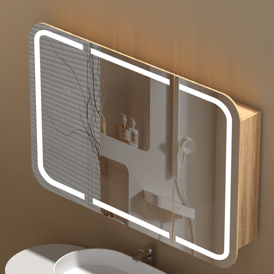 Carysil Grand - LED Rectangle Shaving Cabinet 750/900/1200mm [42-C-7580/9080/12080RS-L / 42-2230]