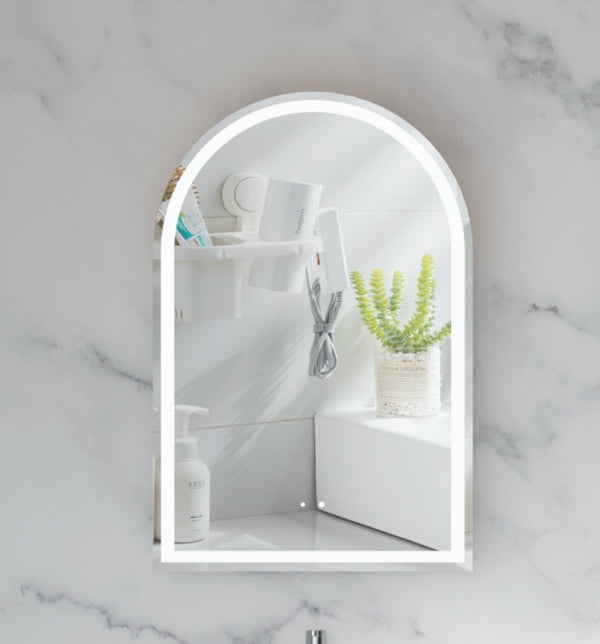 Carysil Imperial Arch - LED Arch Shaving Cabinet 600x900x150mm [42-C-6090AS-L / 42-2226]