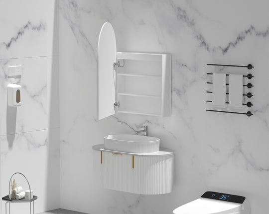 Carysil Imperial Arch - LED Arch Shaving Cabinet 600x900x150mm [42-C-6090AS-L / 42-2226]