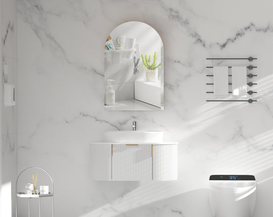 Carysil Imperial Arch - Arch Shaving Cabinet 600x900x150mm [42-C-6090AS / 42-2223]