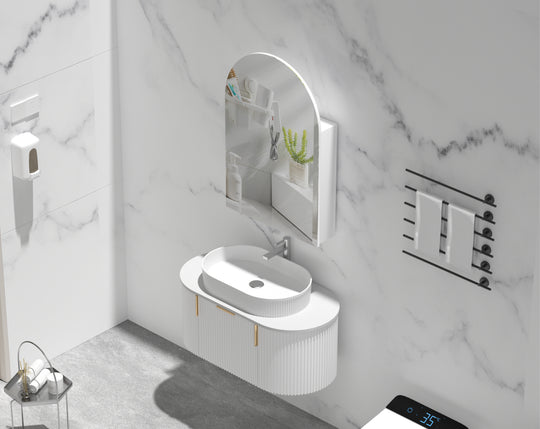 Carysil Imperial Arch - Arch Shaving Cabinet 600x900x150mm [42-C-6090AS / 42-2223]