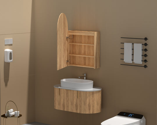 Carysil Imperial Arch - LED Arch Shaving Cabinet 600x900x150mm [42-C-6090AS-L / 42-2226]