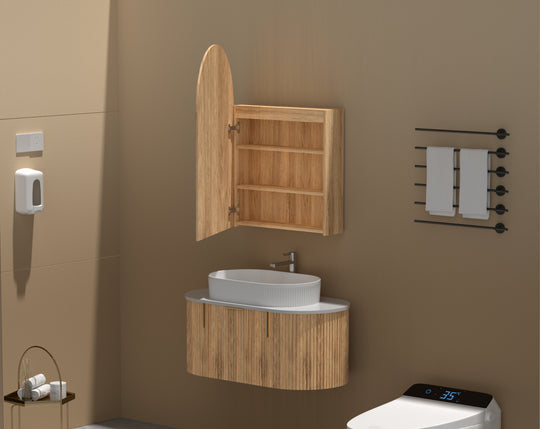 Carysil Imperial Arch - Arch Shaving Cabinet 600x900x150mm [42-C-6090AS / 42-2223]
