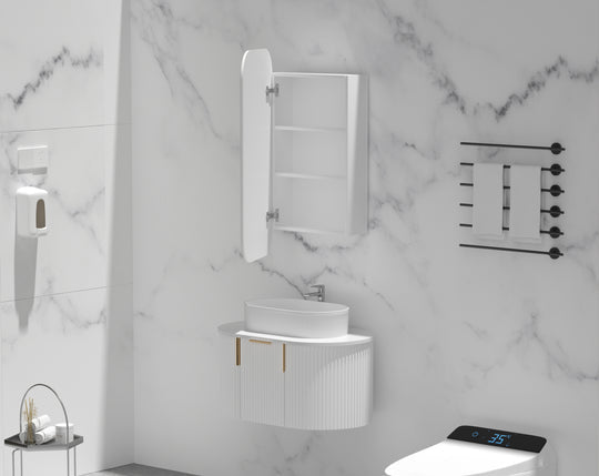 Carysil Earls - Squircle Shaving Cabinet 450x900x150mm [42-C-4590RS / 42-2222]