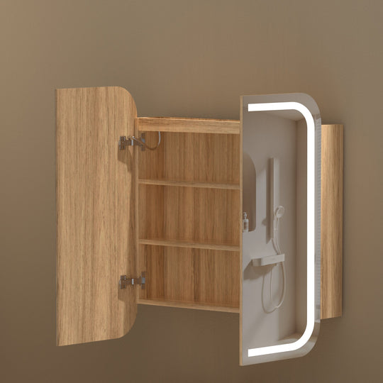 Carysil Grand - LED Rectangle Shaving Cabinet 750/900/1200mm [42-C-7580/9080/12080RS-L / 42-2230]