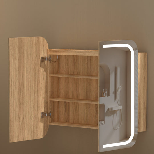 Carysil Grand - LED Rectangle Shaving Cabinet 750/900/1200mm [42-C-7580/9080/12080RS-L / 42-2230]