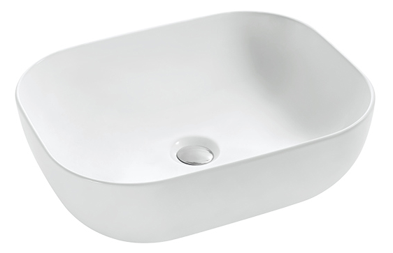 500x400x150mm Rectangle Gloss White Basin 370X370X120mm [20-CB-5040 / 20-2220]