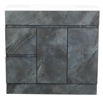 1000MM Freestanding Vanity With Ceramic Top [39-LU1000]