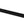 Square Single Towel Rail 600mm Matte Black [12-1924]