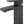 Square Under Basin Basn Mixer - Chrome / Matte Black [12-43B]