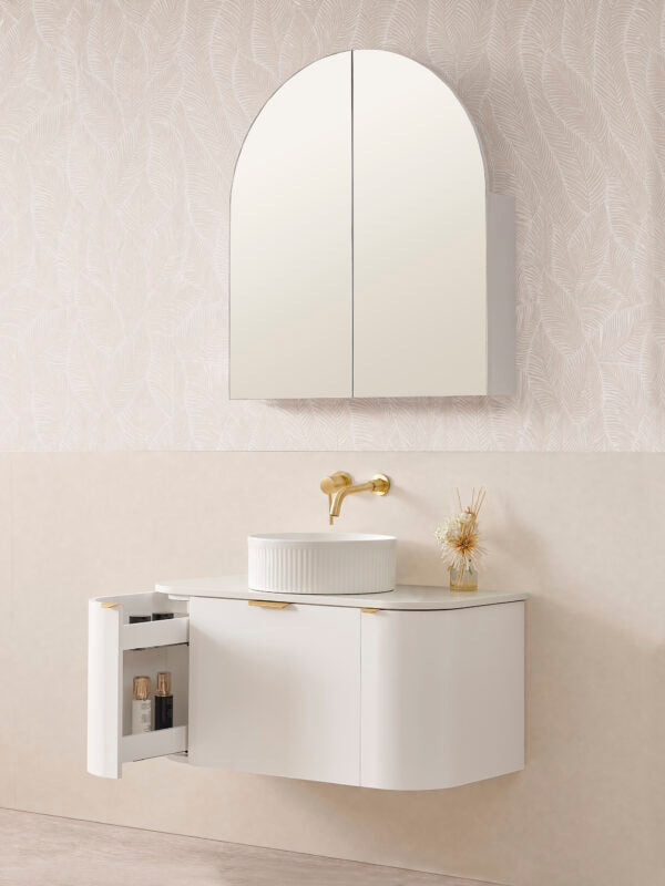 Boston - Half Moon Shaving Cabinet 800/1200 [20-SR / 20-2307]