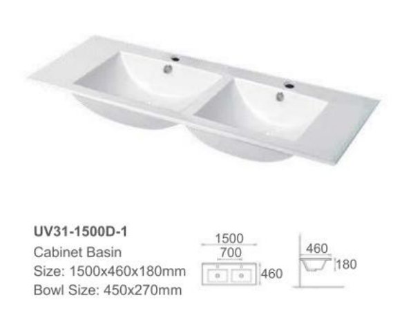 Tobi - Prime Oak Freestanding Vanity 600-1500mm [20-SY05-A1]
