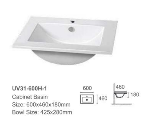 Tobi - Prime Oak Freestanding Vanity 600-1500mm [20-SY05-A1]