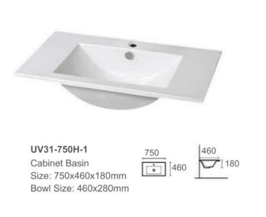 Tobi - Prime Oak Freestanding Vanity 600-1500mm [20-SY05-A1]