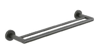 Round Double Towel Rail 600mm [15-DTB-400-60]