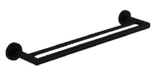 Round Double Towel Rail 600mm [15-DTB-400-60]