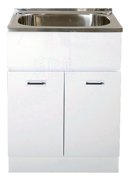 Laundry Trough - MDF Cabinet 630x470x872mm [39-6347]
