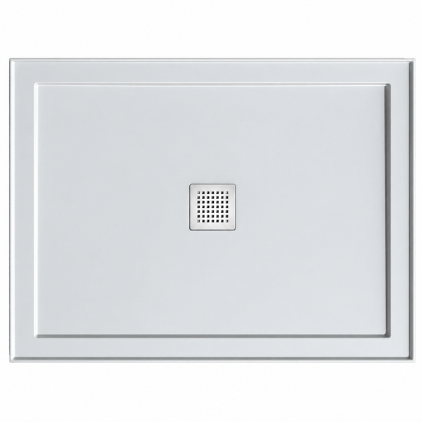 Stonelite ECO CENTRE Outlet Shower Bases [26-EC-C]