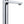 Square Round Series - Tall Basin Mixer  - Chrome / Matte Black [44-FA1002BK/2002]