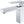 Square Series - Basin Mixer - Chrome / Matte Black [44-FA3001]