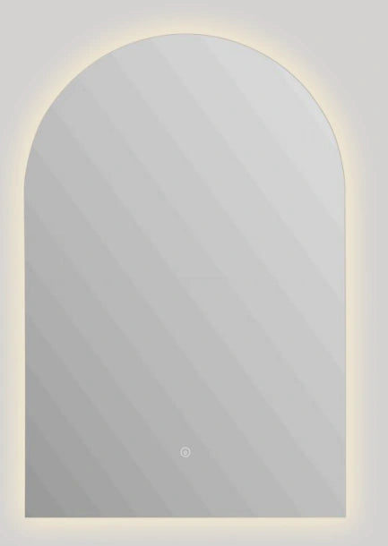 Arch Frameless LED Mirror 600x900x6mm [25-LED-FUM600]
