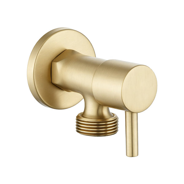 Round Laundry 1/4 Turn Washing Machine Stop Tap Pair [42-0016.WMT / 42-2247]