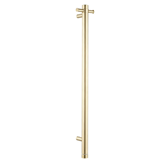Vertical Round Single Electric Heated Towel Bar [42-01-VER-T.HTR / 42-2281]
