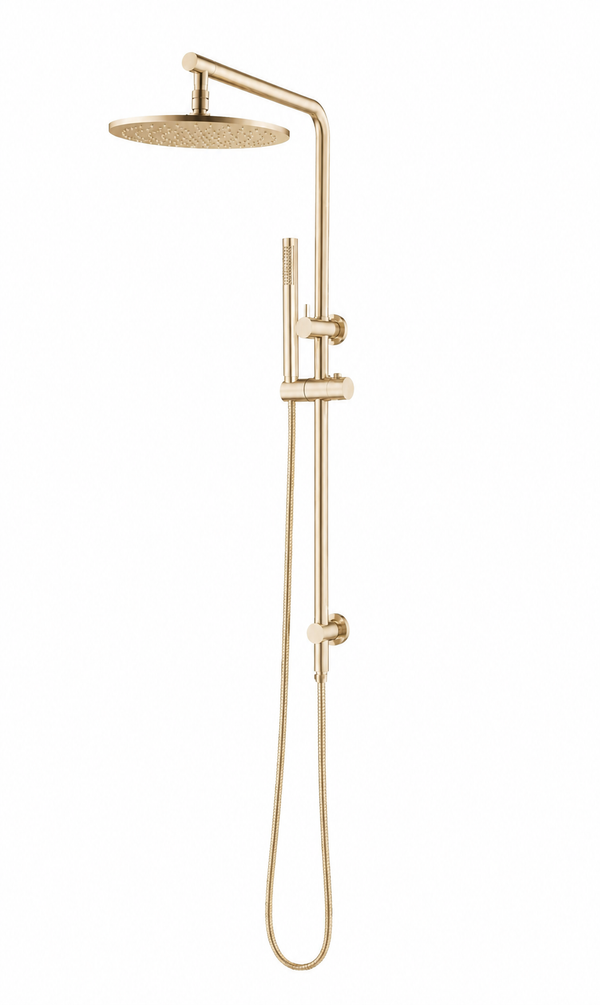 10'' Round Shower Station Top Water Inlet (Right Angle) [42-2128-A.SH / 42-1686]