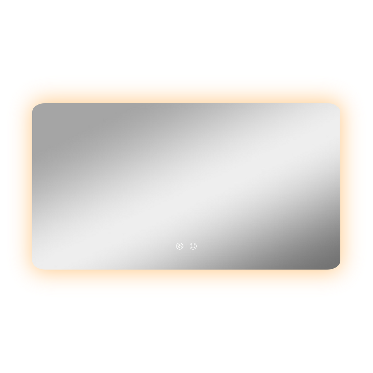 Rectangular Frameless Round Corner LED Mirror 900/1200/1500mm [44-LED ...