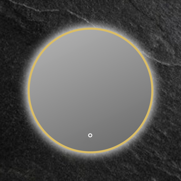 Round Framed LED Mirror 600-800mm [44-LED-DIA-(s)]