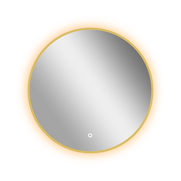 Round Framed LED Mirror 600-800mm [44-LED-DIA-(s)]