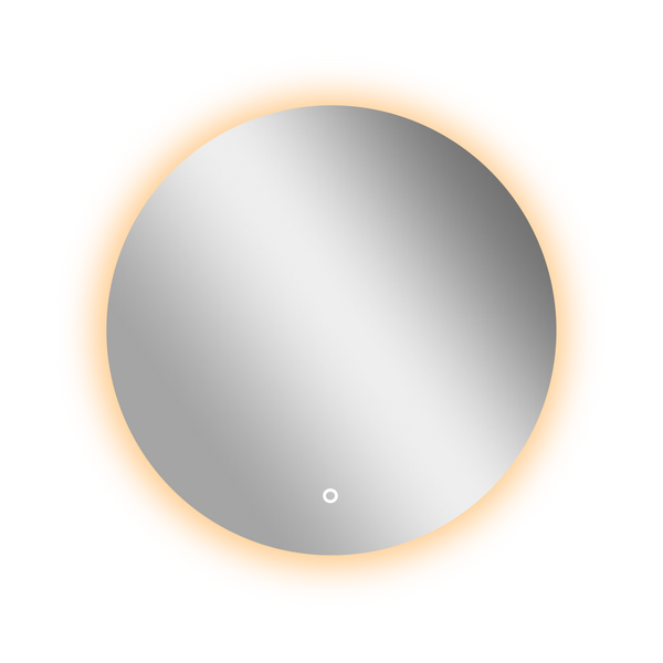 Round Frameless LED Mirror 600-900mm [44-LED-R]
