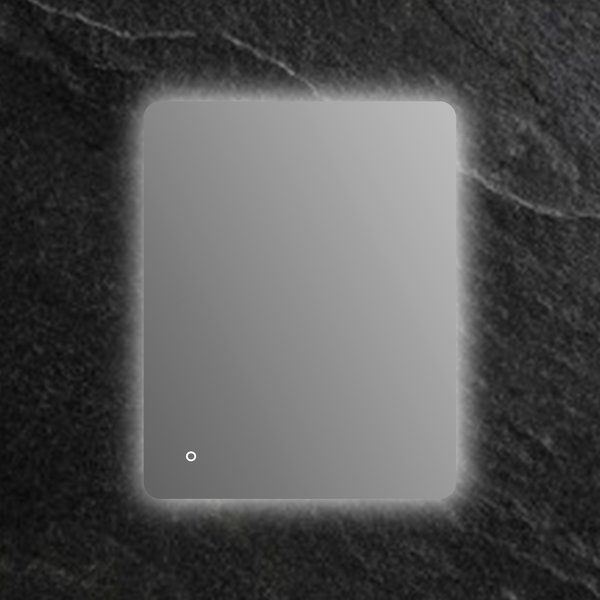 Rectangular Frameless Round Corner LED Mirror 900/1200/1500mm [44-LED-7090/12080/15080]