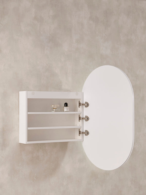 Oscar - Oval LED Touchless Shaving Cabinet 600x900mm [20-LED-OSH-6090 / 20-2306]