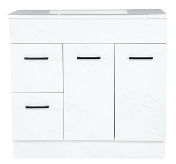 1000MM Freestanding Vanity With Ceramic Top [39-LU1000]