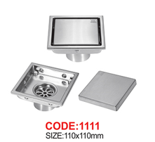 SALE - Shower Grate - Insert Drain - 110x110x40mm [44-MAX1111]