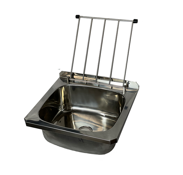 530*470*195 mm Splashback Height Outdoor Stainless Steel Sink [44-MAX5347]