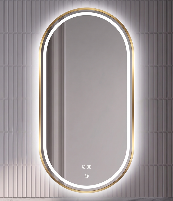 Oval Framed LED Mirror 500x900mm [15-MIR-5090 / 15-2213]