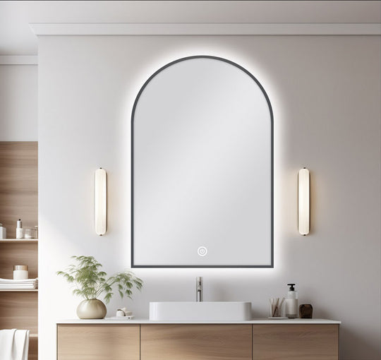 600x900mm Arch Shape Backlit LED Mirror [42-MS-AR6090B / 42-2242]