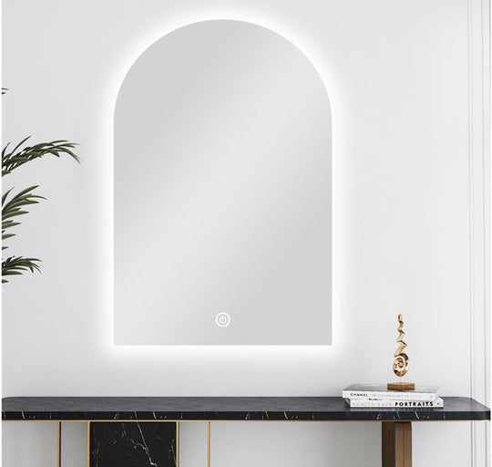 600x900mm Arch Shape Backlit LED Mirror [42-MS-AR6090B / 42-2242]