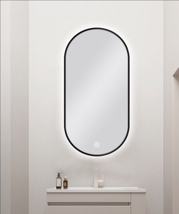 450x900mm Pill Shape Backlit LED Mirror [42-MS-RW4590 / 42-2241]