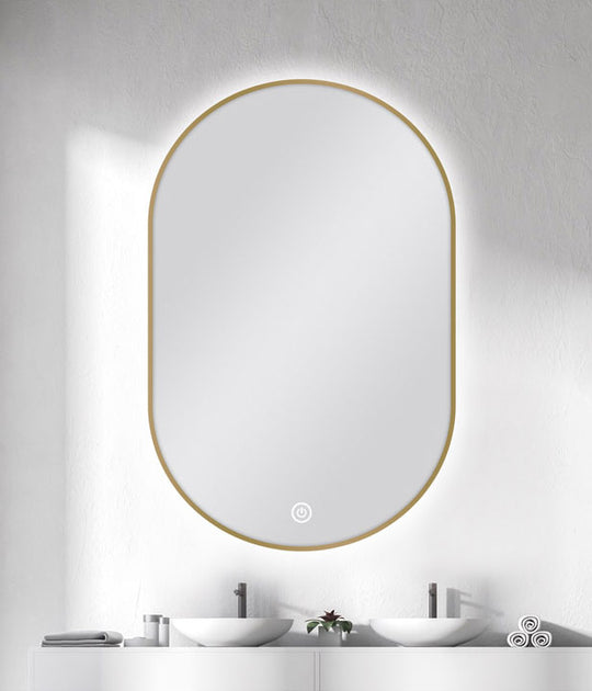 600x900mm Oval Shape Backlit LED Mirror [42-MS-RW6090 / 42-2238]