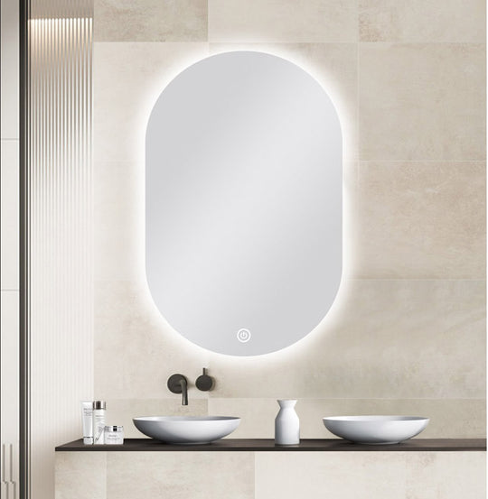 600x900mm Oval Shape Backlit LED Mirror [42-MS-RW6090 / 42-2238]