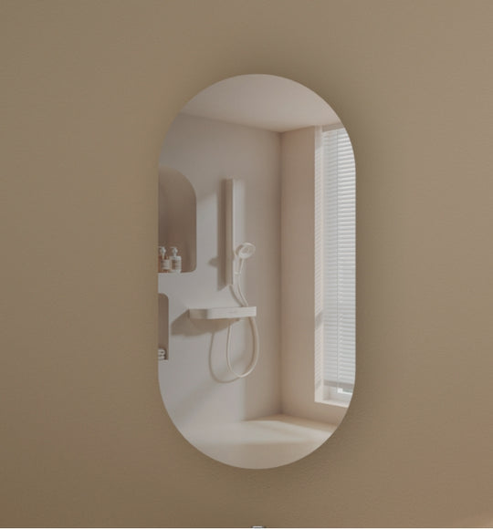 Carysil Noble - Oval Shaving Cabinet 450x900x150mm [42-C-4590OS / 42-2221]
