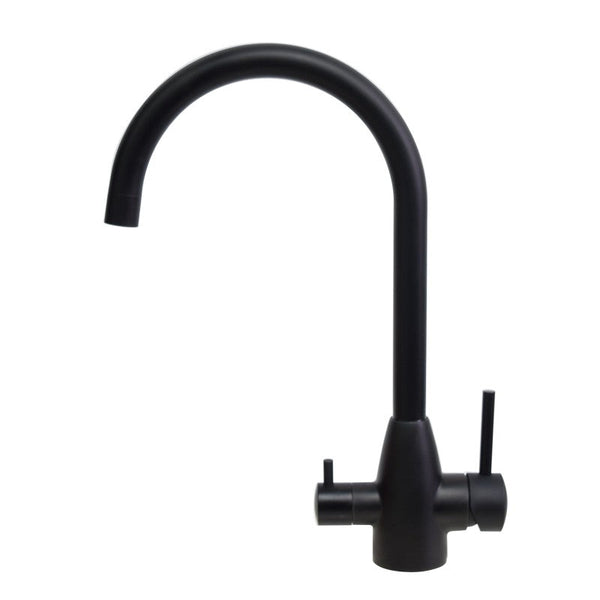 3 Way Pure Drinking Water Hot & Cold Swivel Spout Kitchen Mixer [42-1041.KM]