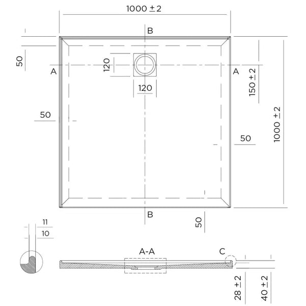 Profile Shower Bases [26-PR]