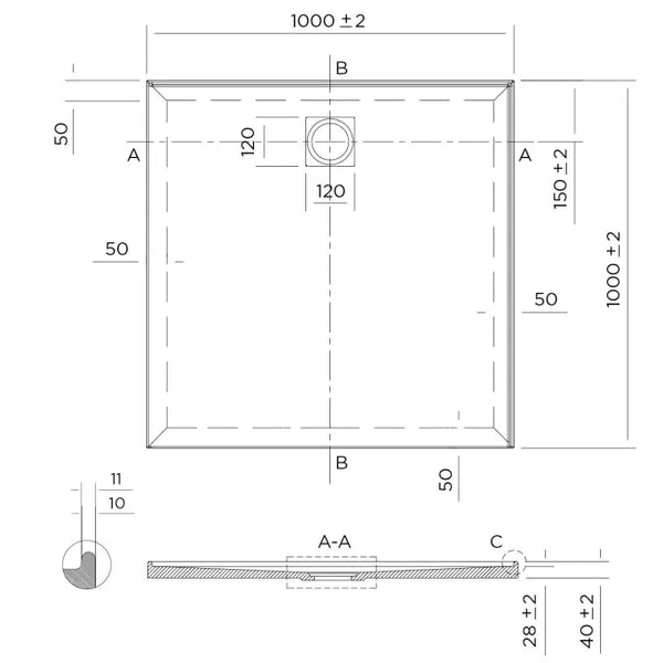 Profile Shower Bases [26-PR]